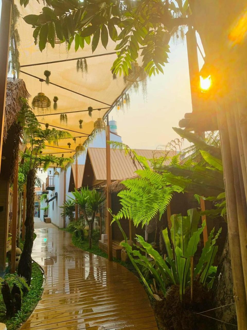 La Garden Homestay Long Xuyen Bagian luar foto